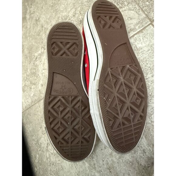 Converse Red Chuck Taylor All Star Lift Platform Canvas Size 7 Womens - Picture 4 of 15